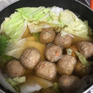 肉団子の白菜煮